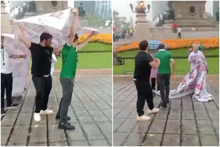Agresiones a madres buscadoras y reportero empañan celebración del Mundial 2026 en el Ángel de la Independencia