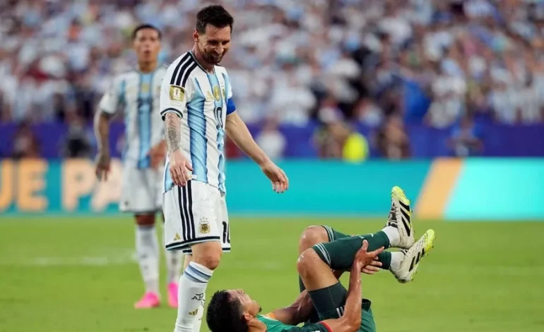 La entrada de Messi que evitó la tarjeta roja en Argentina vs. Argelia en el Mundial 2026