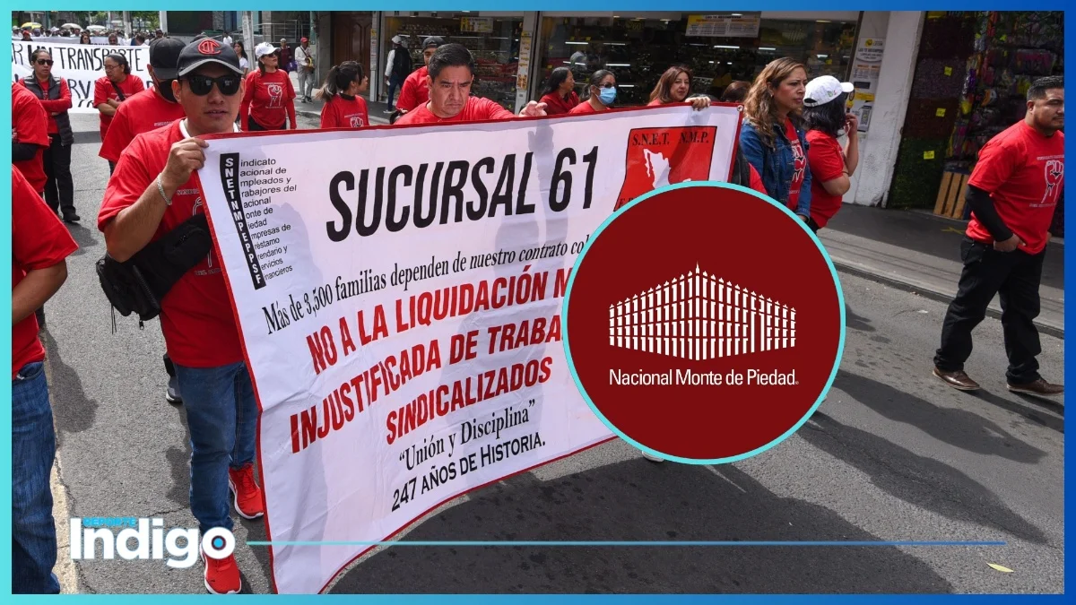 Sindicato de Nacional Monte de Piedad mantiene huelga tras nueve meses y prevé posible solución hasta julio