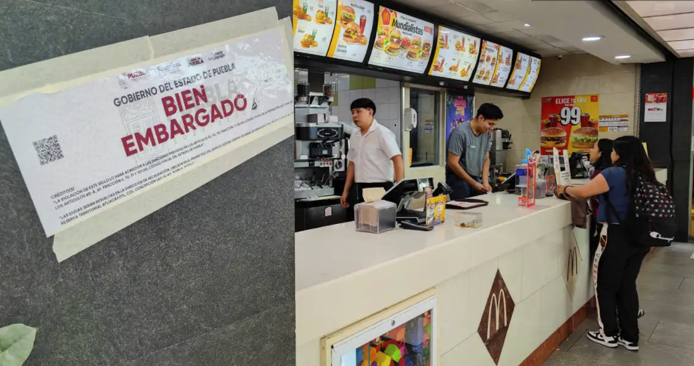 Gobierno de Puebla inicia retiro parcial de sellos de embargo en Plaza Dorada