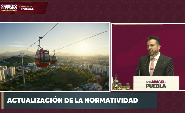 Gobierno de Puebla desmiente restricciones para construir por el Cablebús