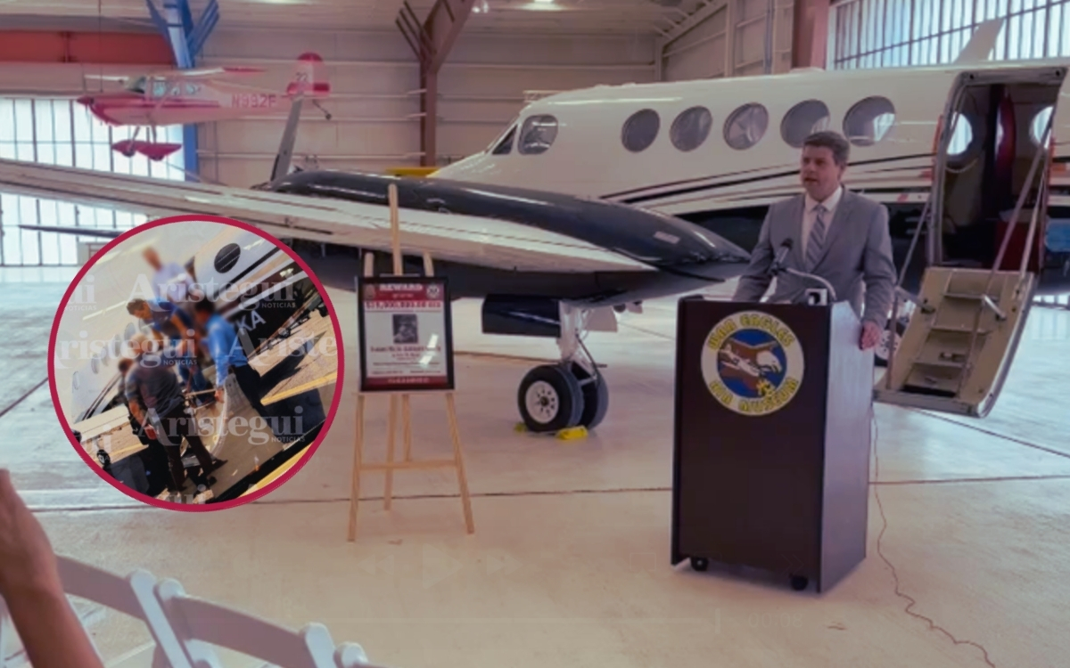 FBI revela detalles del avión usado para capturar a “El Mayo” Zambada en 2024