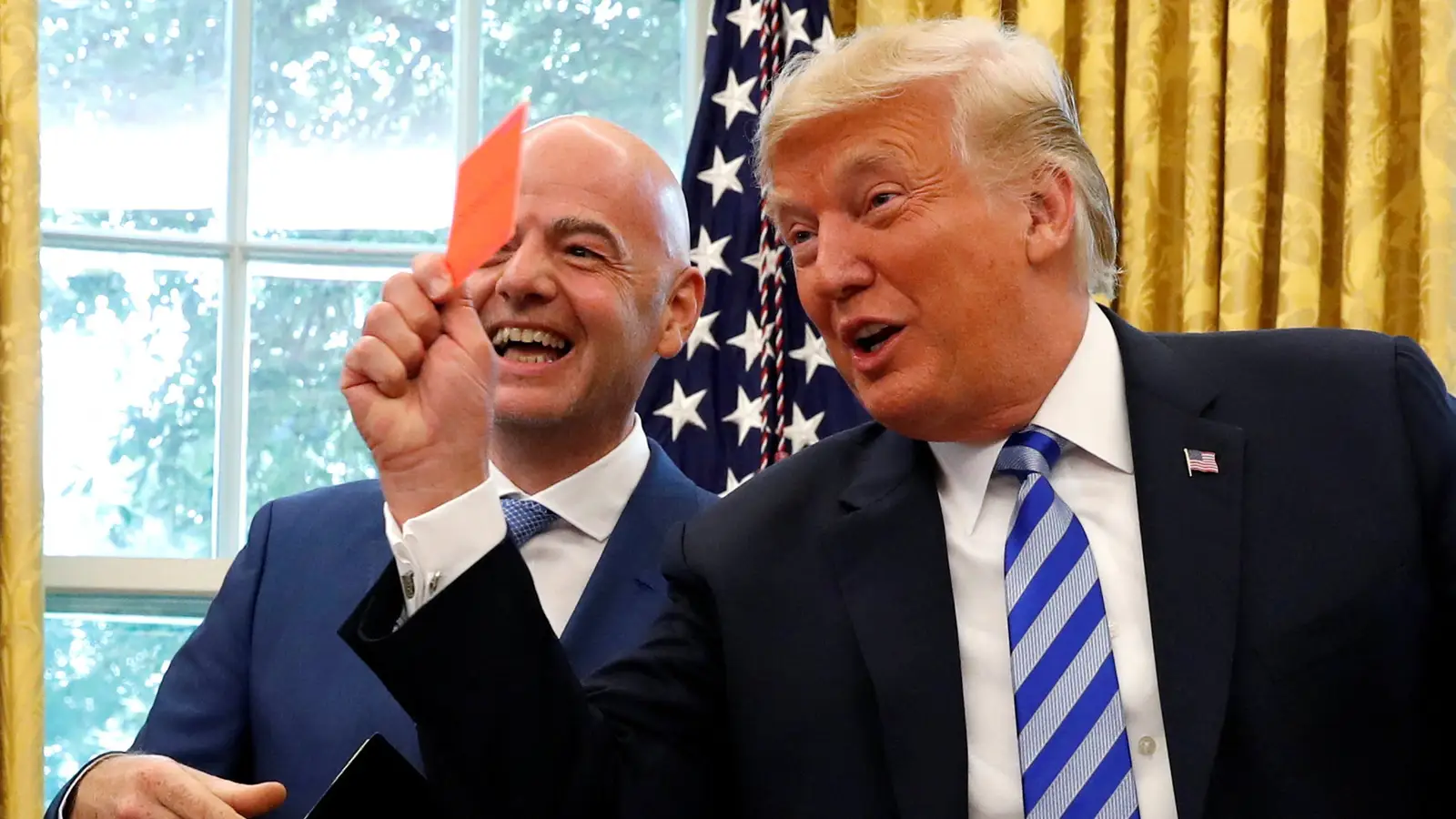 Trump admite haber solicitado a la FIFA revisar la sanción a delantero estadounidense