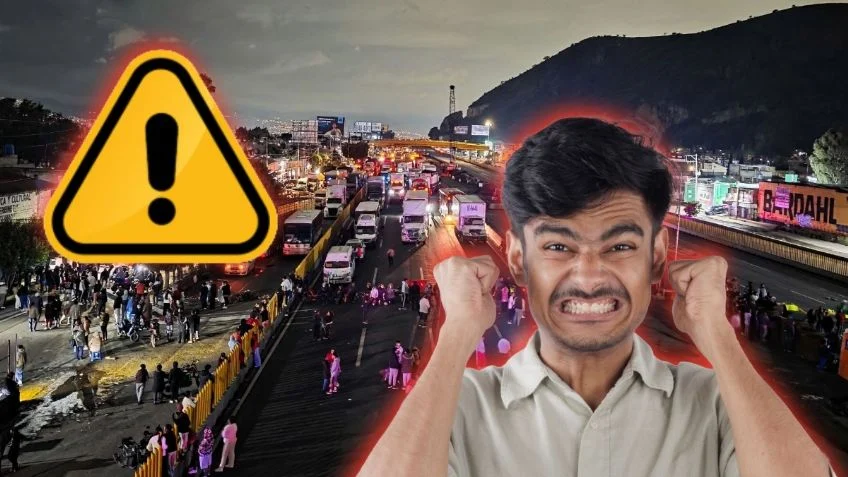 Bloqueos afectan ambos sentidos de la autopista México-Puebla este lunes 20 de julio de 2026