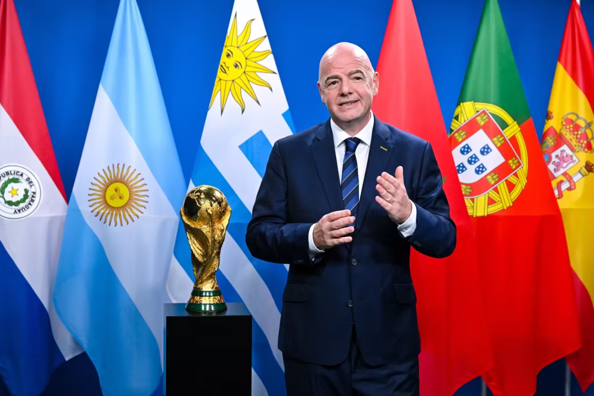 Infantino plantea ampliar el Mundial a 64 selecciones tras el torneo 2026