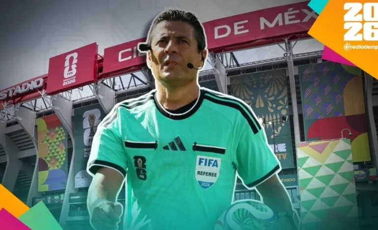 FIFA designa árbitro para México vs Inglaterra en los Octavos de Final del Mundial 2026