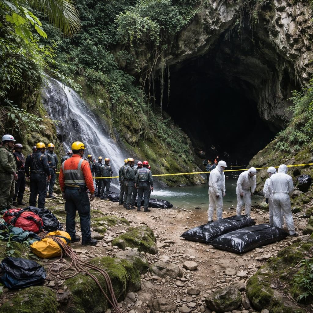 Rescate en Grutas de Chichicazapan podría extenderse hasta 21 horas por condiciones extremas