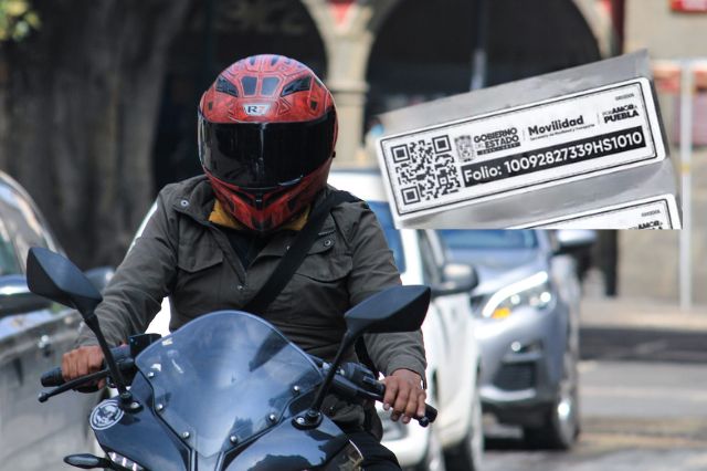 Chip electrónico obligatorio para motociclistas en Puebla entrará en vigor el 15 de julio de 2026